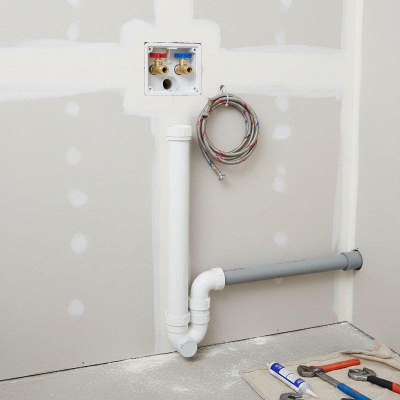 Bathroom Drain Installation detail